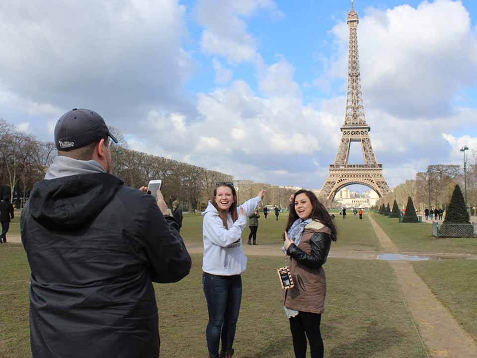 students in Paris France