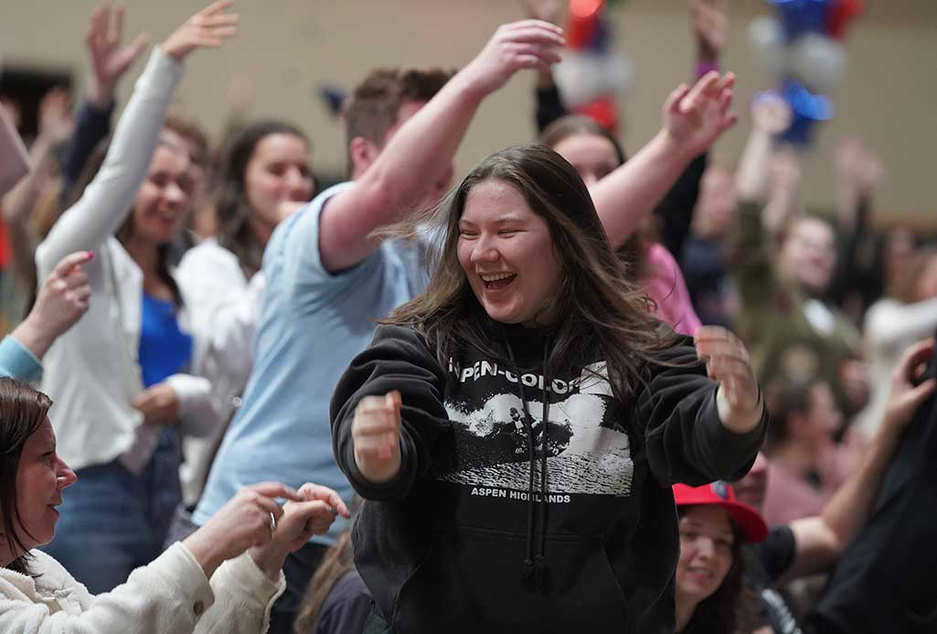 students at bulldog bash