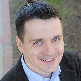 Daniel Donaghy, author of Somerset and co-winner of the 2019 Paterson Poetry Prize