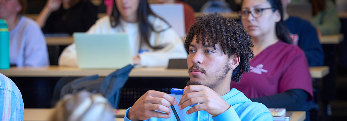 students in a classroom