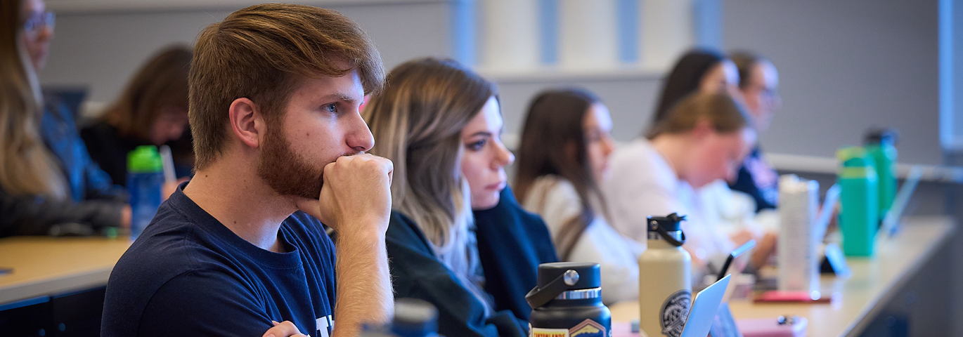 students in a classroom