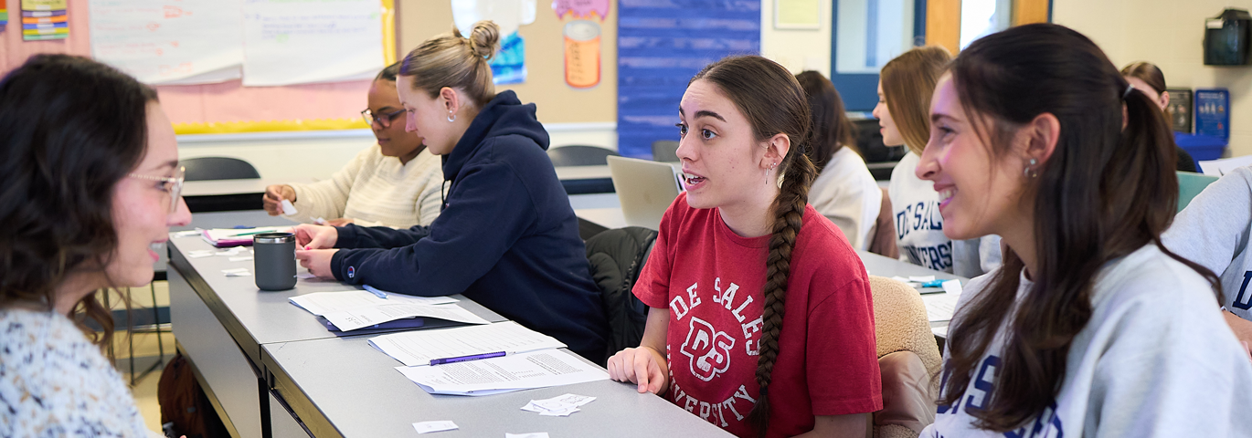 students in classroom