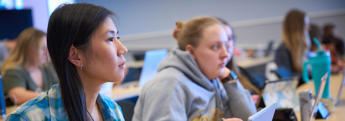 students in a classroom