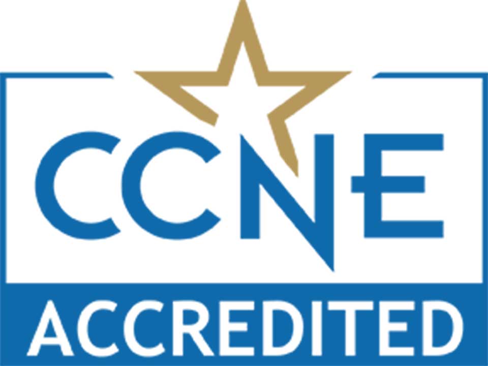 CCNE accreditation logo