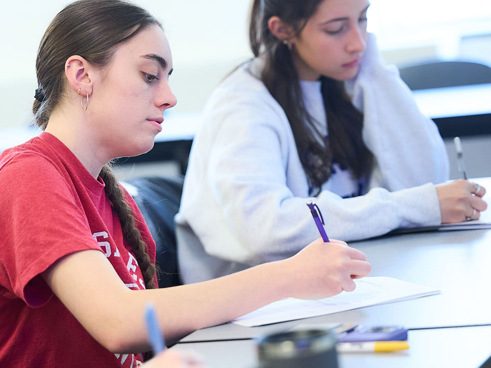 students in classroom