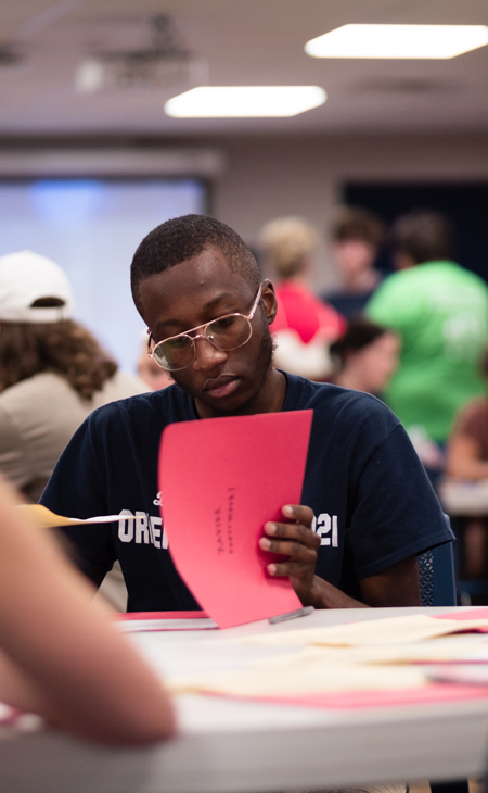 students in class