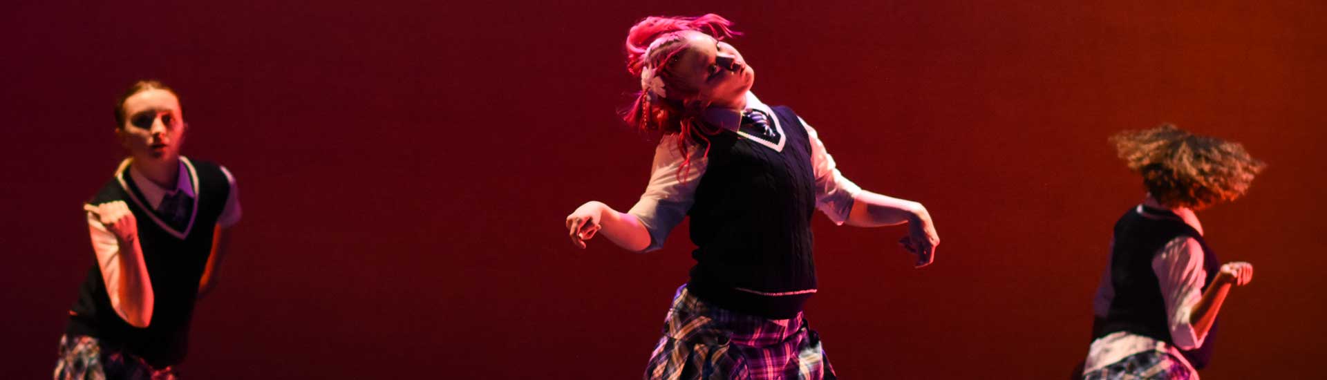 rylee dancing during a performance