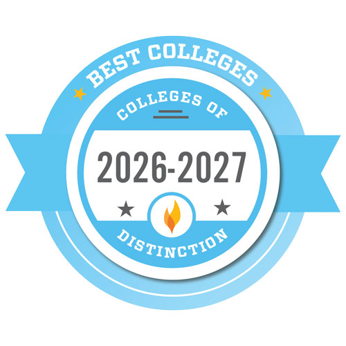 college of distinction 2026-2027 logo